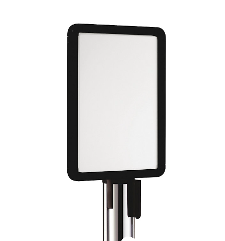 Schilderhalter Hochformat A4, zu Personenleitsystem