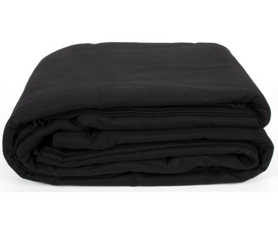 Bühnenmolton schwarz B: 600cm x H: 800cm