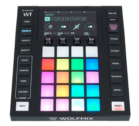 Wolfmix W1 Standalone-DMX-Controller