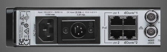 SHURE AXIENT AD4Q,digitaler 4-Kanal-Funkempfänger
