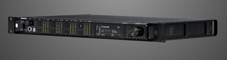 SHURE AXIENT AD4Q,digitaler 4-Kanal-Funkempfänger