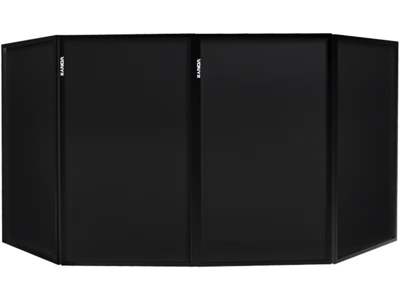 DJ Booth Screen Schwarz