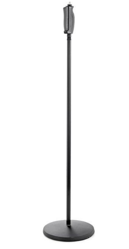 K&M 26085 Einhand-Mikrofonstativ, schwarz