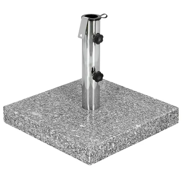 Sonnenschirm Ständer Granit, 25kg, 45x45cm