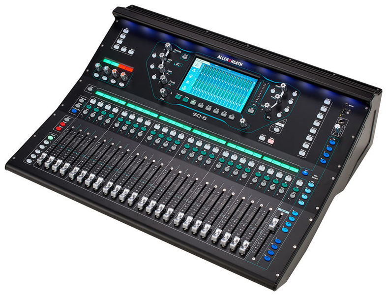 Allen & Heath SQ-6, Digitales Audiomischpult inkl. DANTE