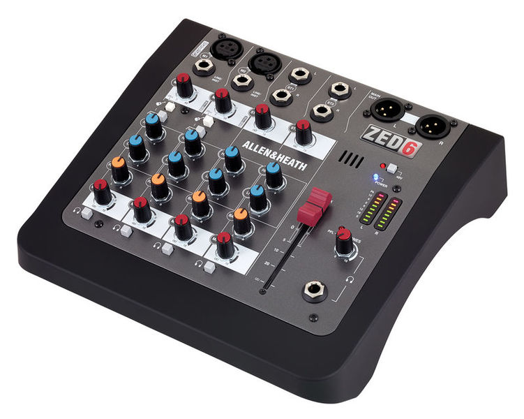 ALLEN & HEATH ZED6, analoges Audiomischpult