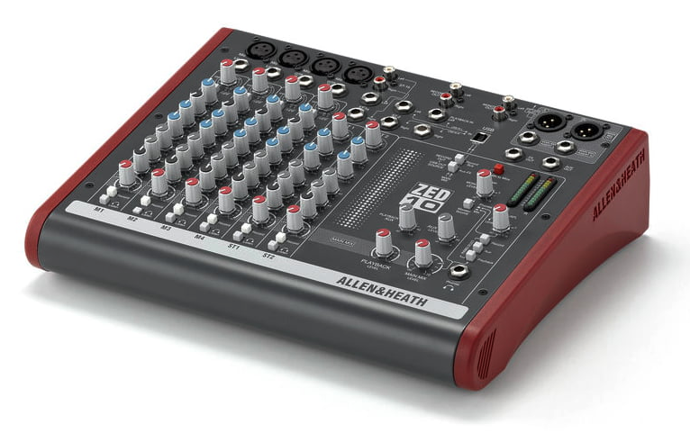 ALLEN & HEATH ZED10, analoges Audiomischpult