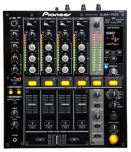 PIONEER DJM700, 4 Kanal DJ-Mixer