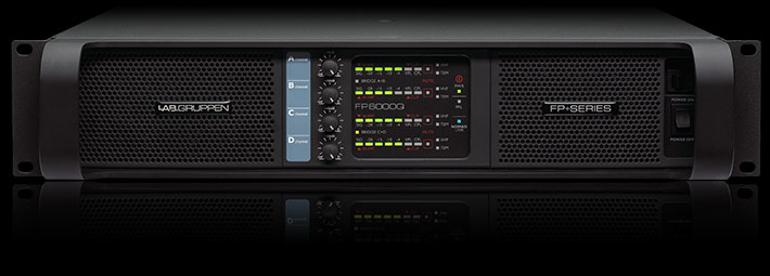 LAB FP6000 Q, 4 Kanal Verstärker
