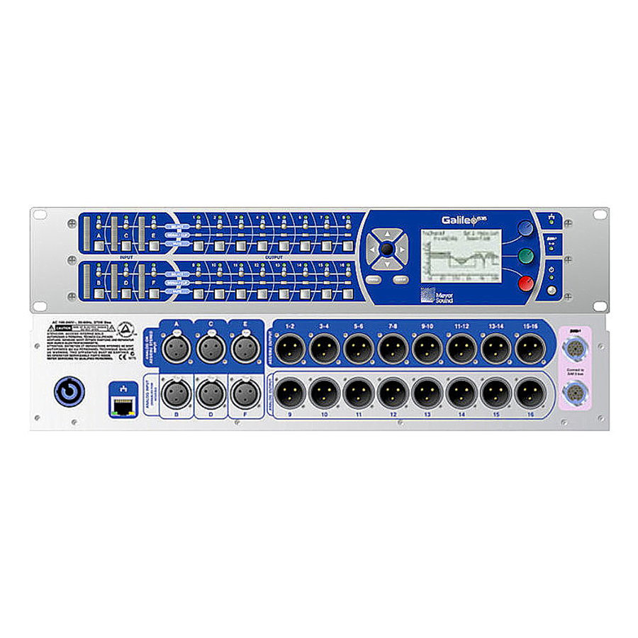 MEYER SOUND Galileo 616, Frequenzweiche