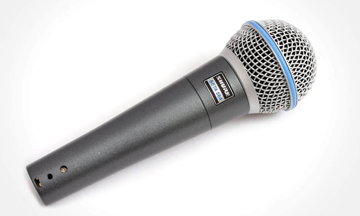 SHURE Beta 58A, Mikrofon