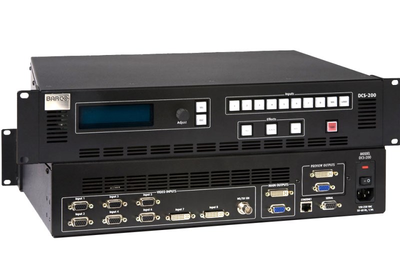 BARCO DCS-200, Seamless Switcher-Scaler