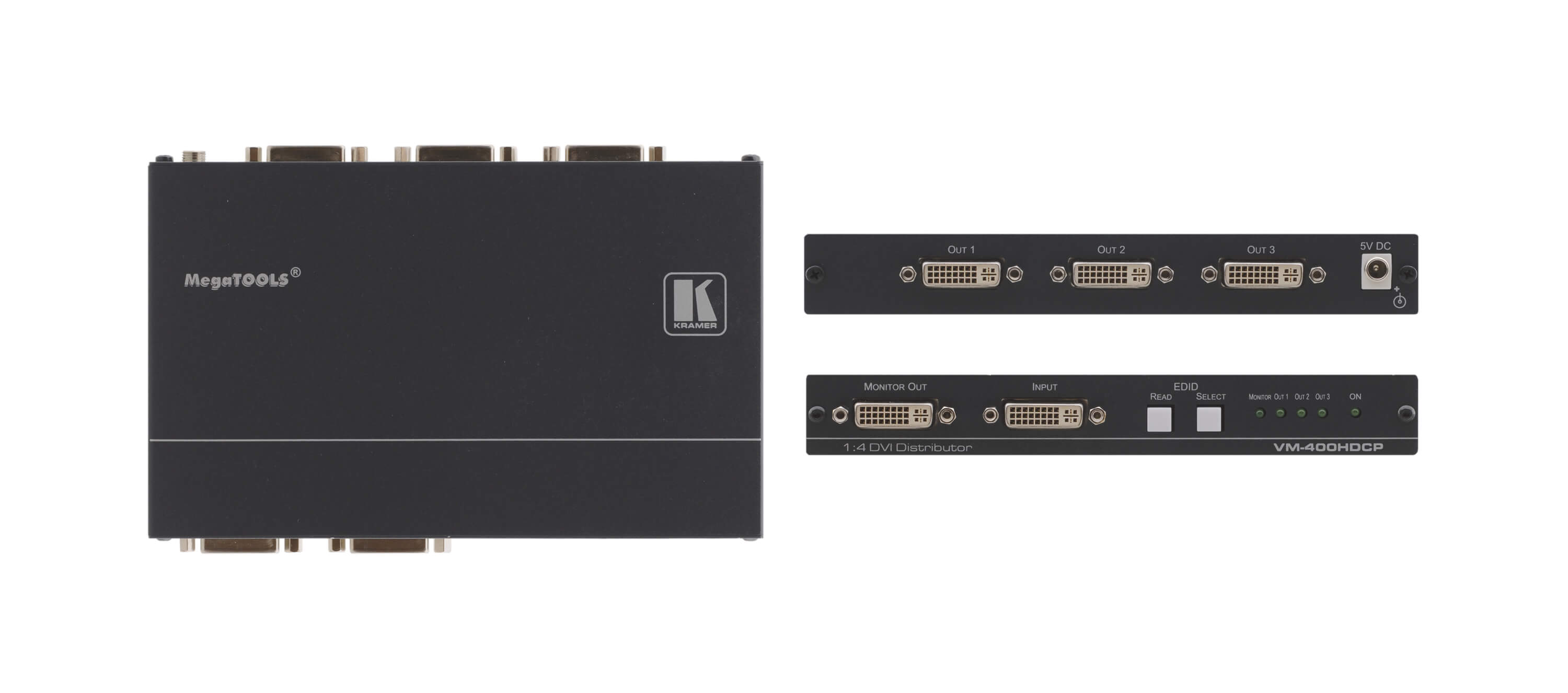 KRAMER VM-400HDCP, DVI 1:4 Splitter