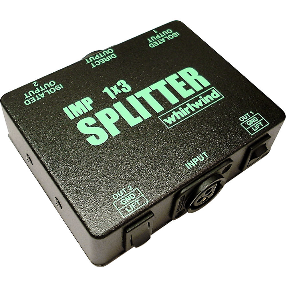 WHIRLWIND SP1X3 IMP, Splitter, passiv