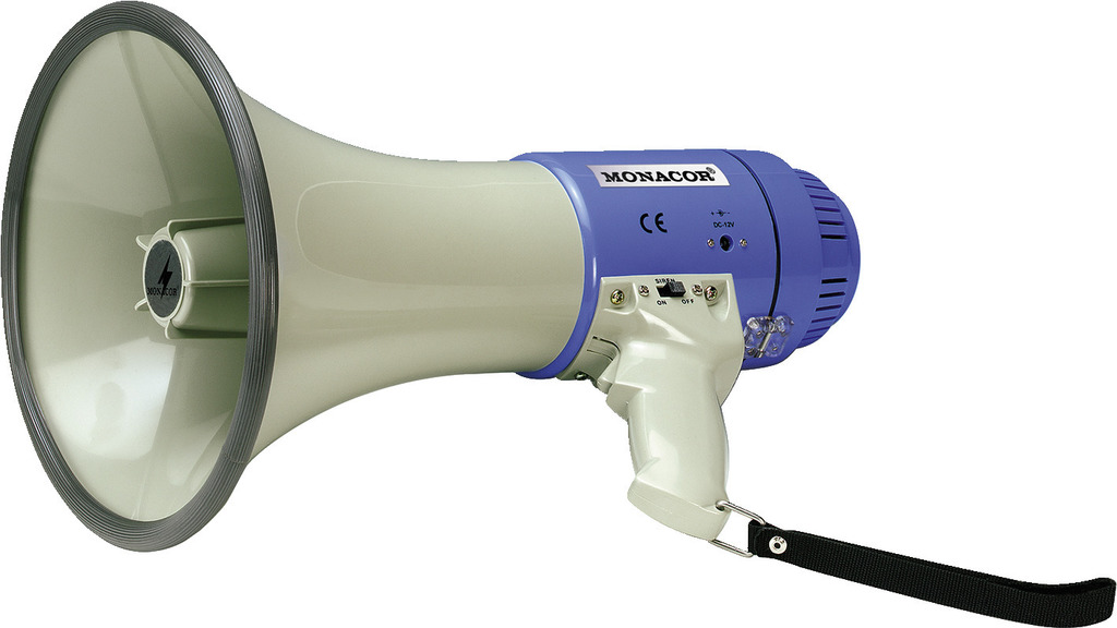 MONACOR TM-25, Megafon mit Sirene