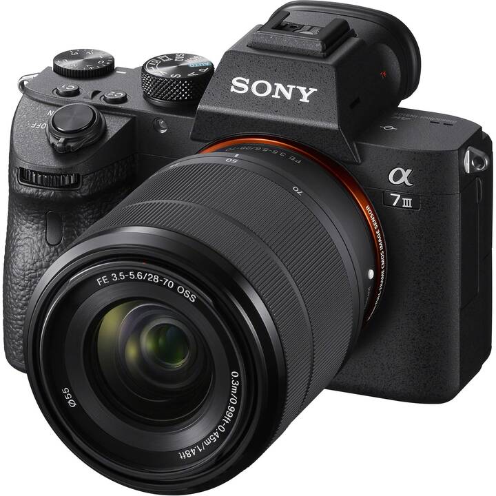 SONY Alpha 7 III  inkl. Objektiv FE 28-70 mm F3.5-5.6 Systemkamera