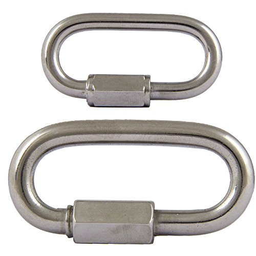Safety mit Schraubkarabiner, 80cm