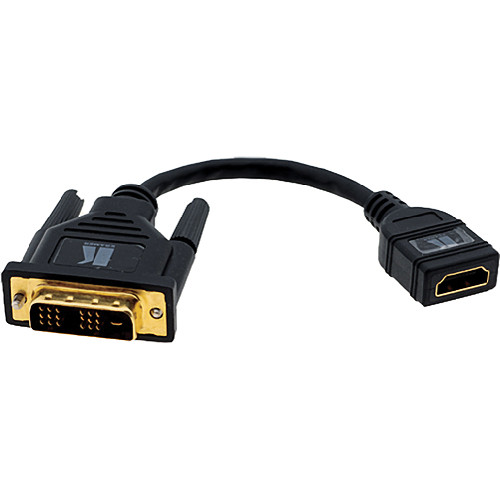 DVI male - HDMI female Adapter