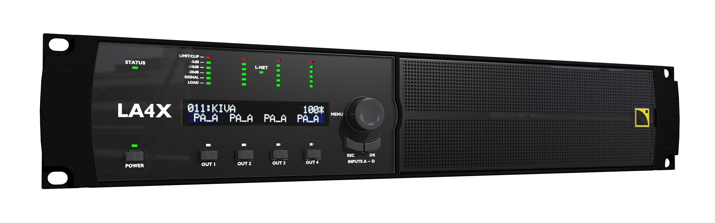 L-Acoustics LA4X, 4 Kanal Verstärker