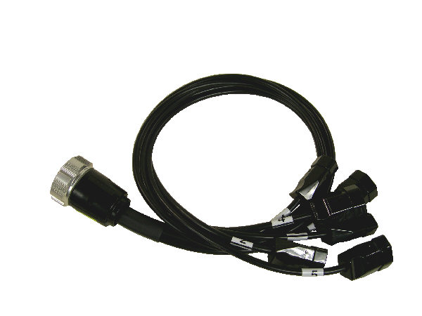 SOCAPEX Splitter, 6x T13 male auf SOCA female