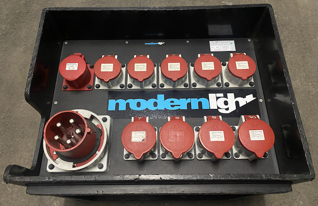 INDU CEE125 Stromverteiler THERMOLINE, Stabelbar