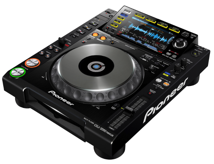PIONEER CDJ-2000-NXS Multiplayer, Turntable Style