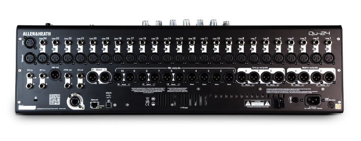 Allen & Heath Qu-24, Digitales Audiomischpult