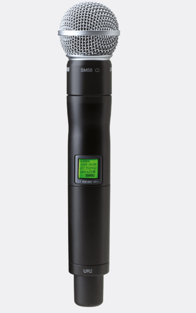 SHURE UR2 58, UHF Handheld Sendermikrofon Beta 58