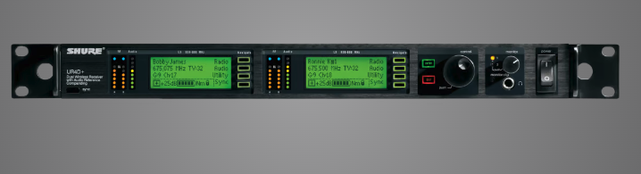 SHURE UR4 UHF 2 Kanal Diversity Empfänger