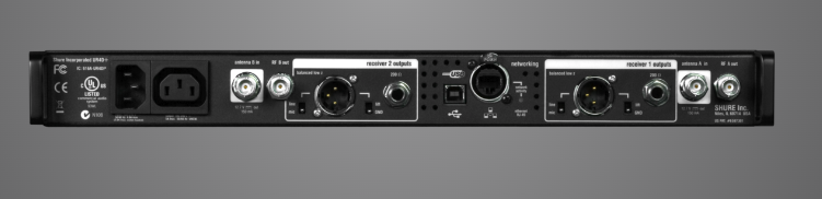 SHURE UR4 UHF 2 Kanal Diversity Empfänger