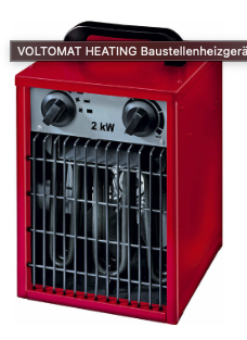 VOLTOMAT HEATING Heizlüfter 2000W, T13