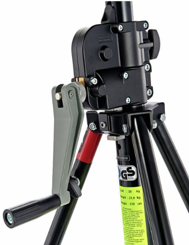 MANFROTTO 087 NW Kurbel - Stativ, Windup, inkl. Baradapter