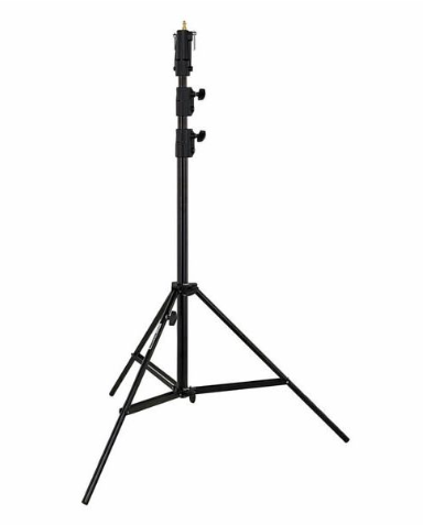 MANFROTTO 126BSU - Heavy Duty Black Stand, inkl. Baradapter