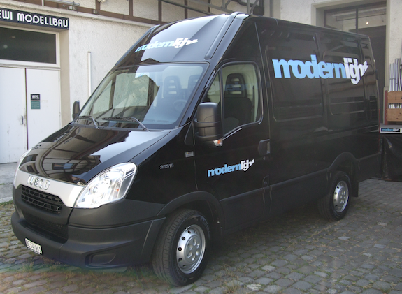 IVECO 3,5t Transporter mit Hochdach und Rampe
