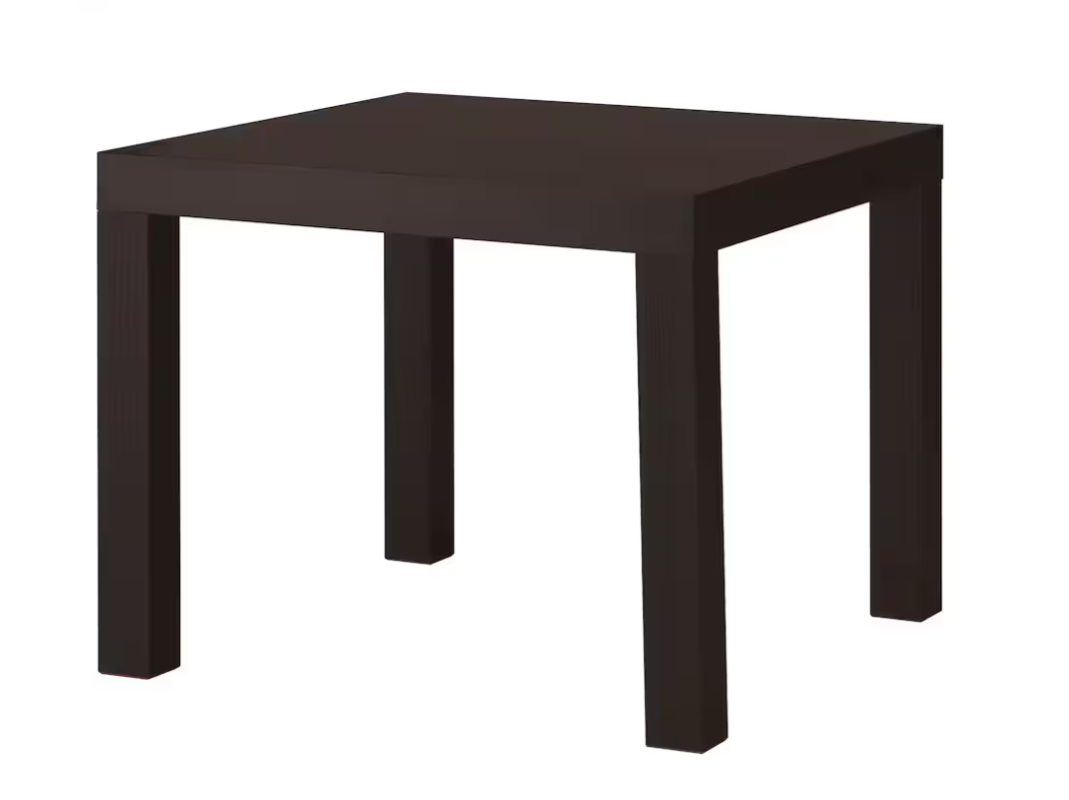 Club-Tisch, schwarz, 55x55x45cm