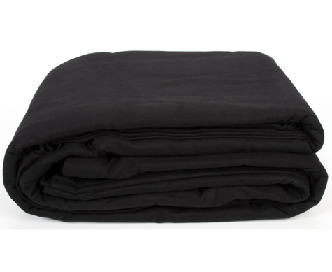 Bühnenmolton RR schwarz B: 400cm x H: 800cm