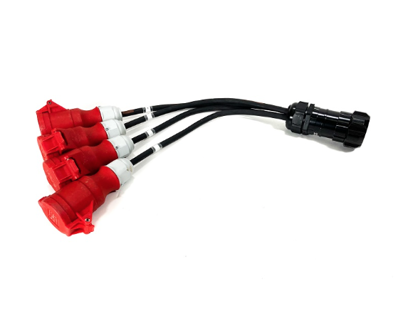 Motorenkabeladapter - SOCA male auf 4x Motorenkabel female